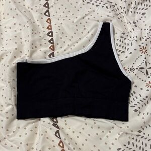 Prozis Black One-Shoulder Bralette